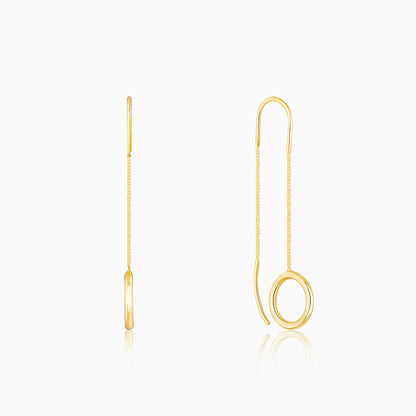 Golden Circle Of Beauty Earrings