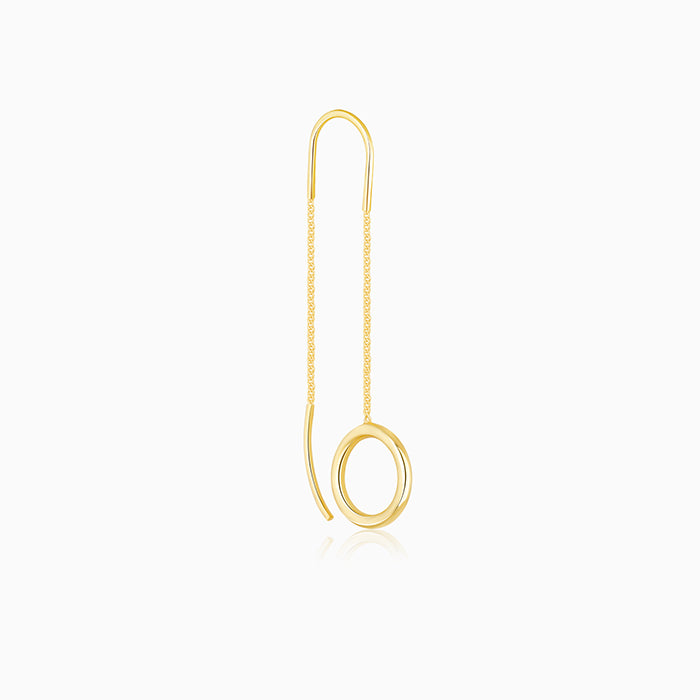 Golden Circle Of Beauty Earrings