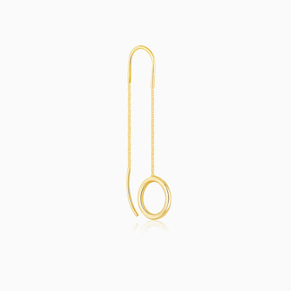 Golden Circle Of Beauty Earrings
