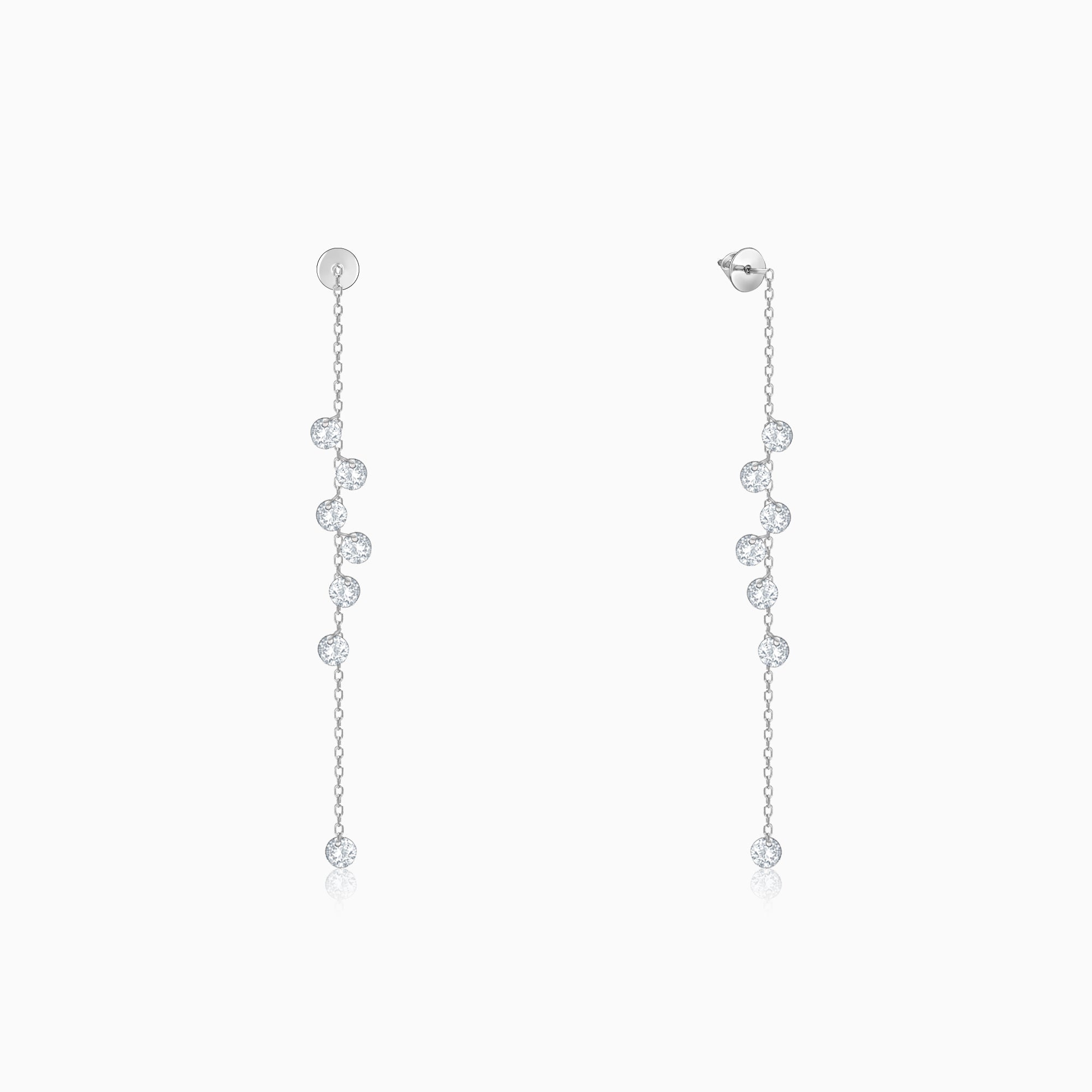 Dangling Lucite Rock Candy Earrings | Silver – Sterling King
