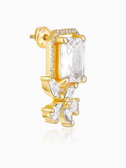 Golden Nature's Artistry Earrings