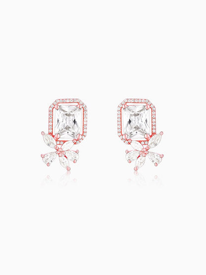 Rose Gold Nature's Artistry Earrings