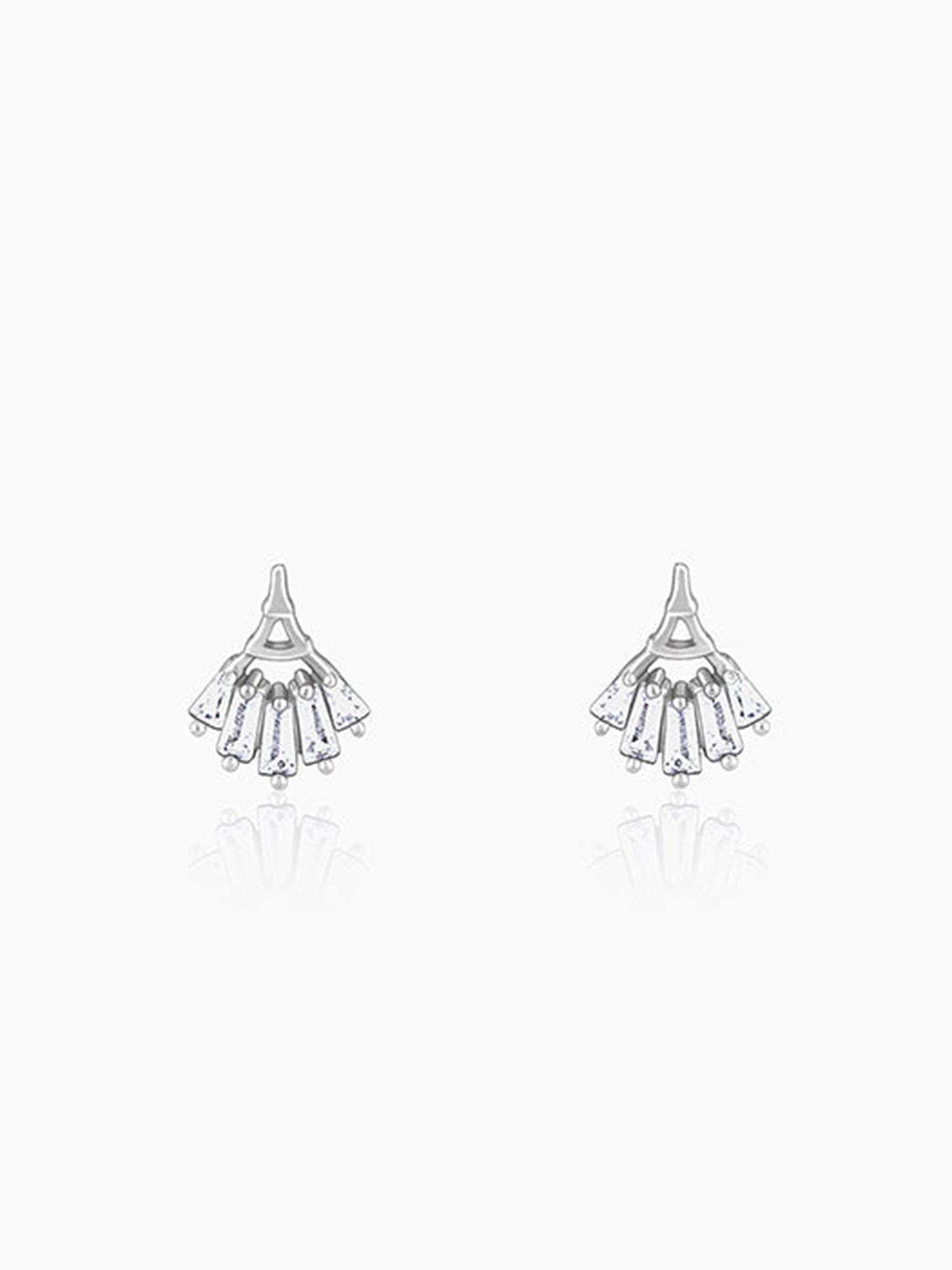 Silver All Eyes on You Earrings