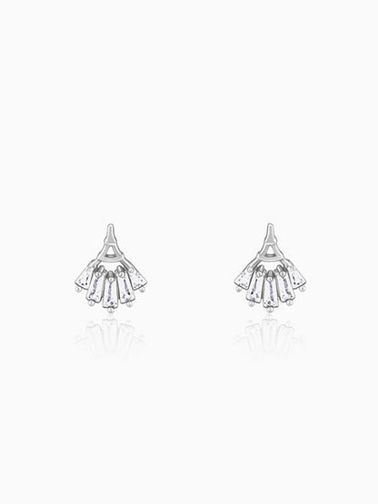 Silver All Eyes on You Earrings