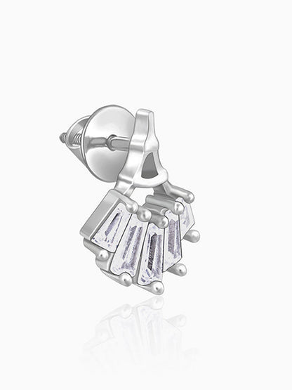 Silver All Eyes on You Earrings