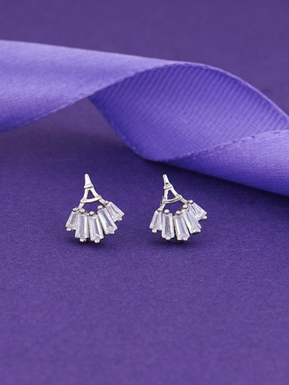 Silver All Eyes on You Earrings
