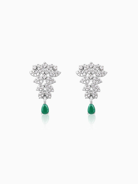 Silver Party Wear Earrings