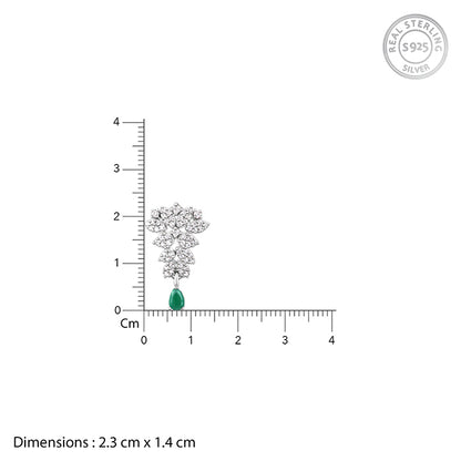 Silver Party Wear Earrings