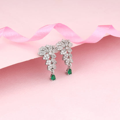 Silver Party Wear Earrings