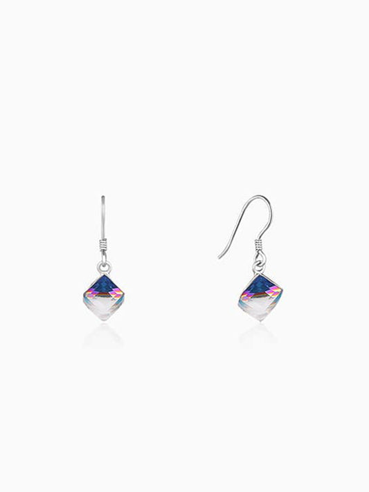 Silver Mystic Prism Earrings