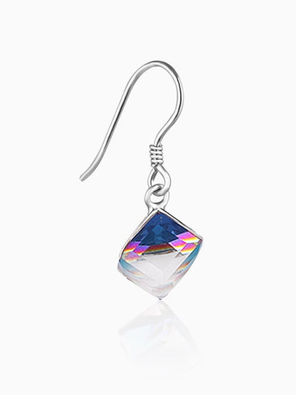Silver Mystic Prism Earrings