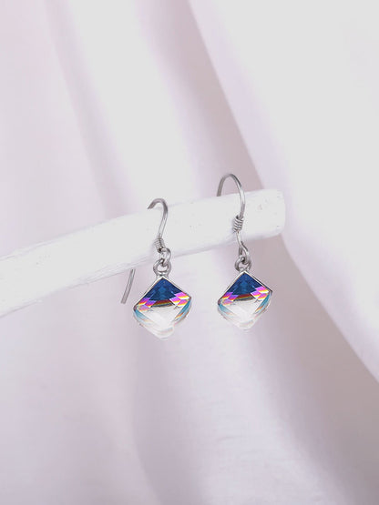 Silver Mystic Prism Earrings