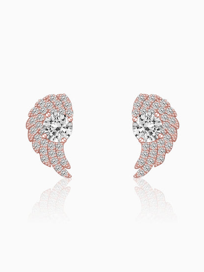 Aayesha’s Rose Gold Wing Studs