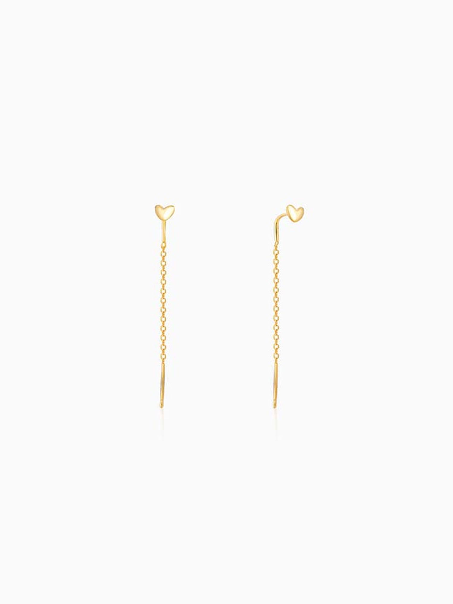 Gold Give Me Your Heart Earrings