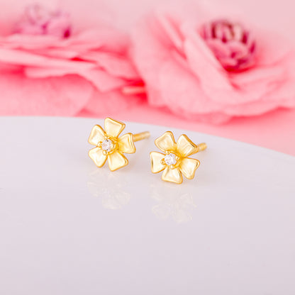Golden Florally Yours Earrings