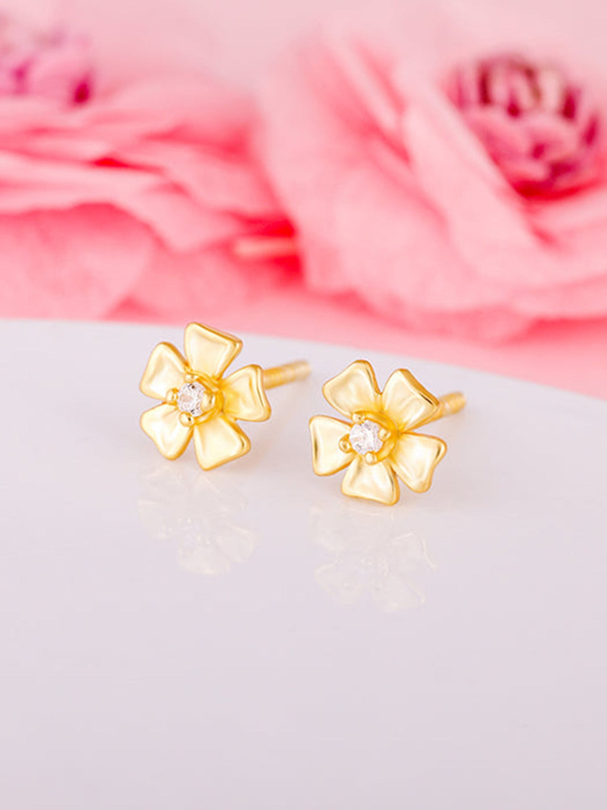 Golden Florally Yours Earrings