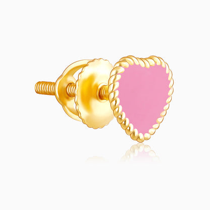 Golden Heartwarming Earrings