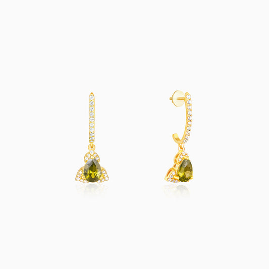 Golden Dazzling Glow Earrings