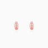Rose Gold Floral Edifice Earrings