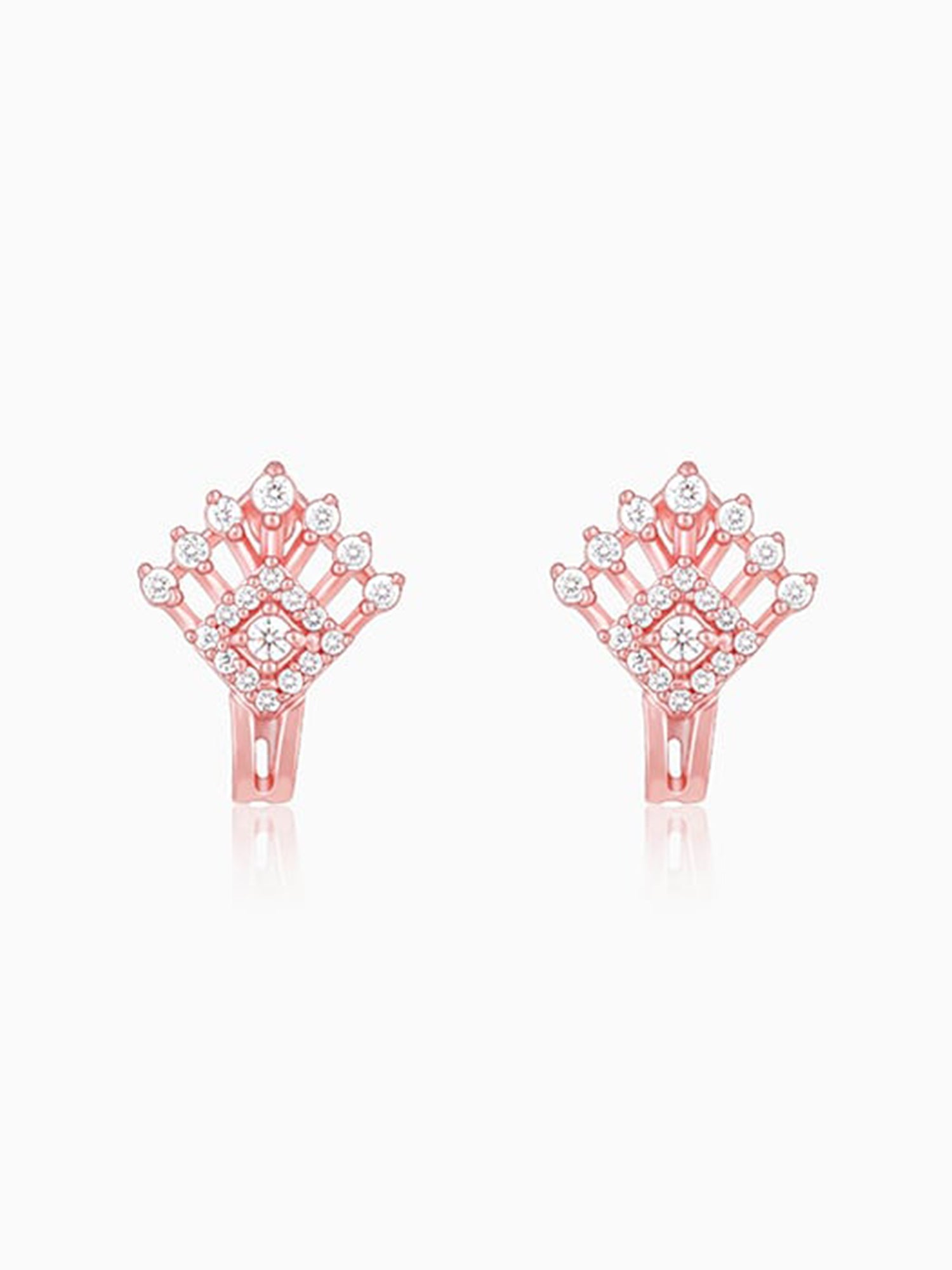 Rose Gold Twilight Twinkle Earrings