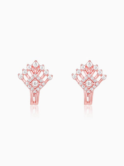 Rose Gold Twilight Twinkle Earrings