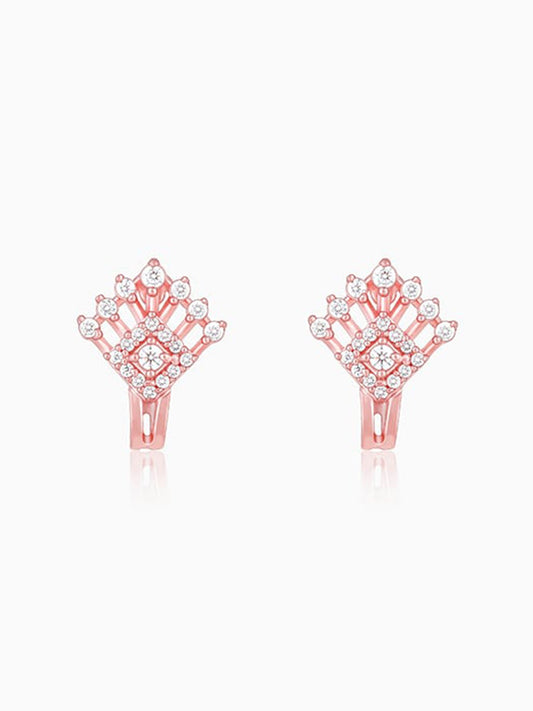 Rose Gold Twilight Twinkle Earrings