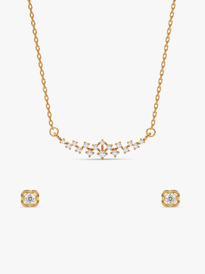 Golden Ouranias Glow Necklace Set