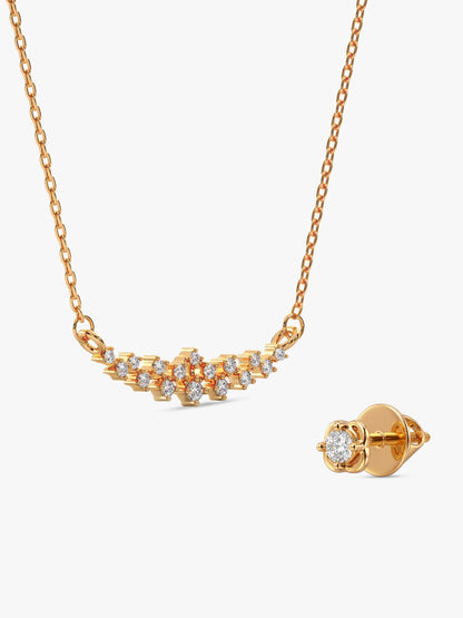Golden Ouranias Glow Necklace Set