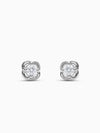 Silver Zirconia Twist Couple Bands