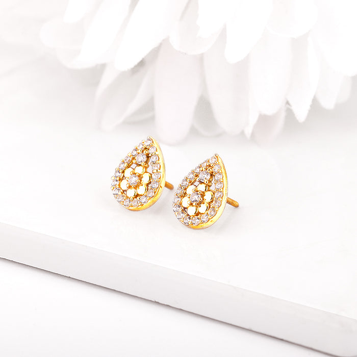 Golden Floral Legacy Earrings