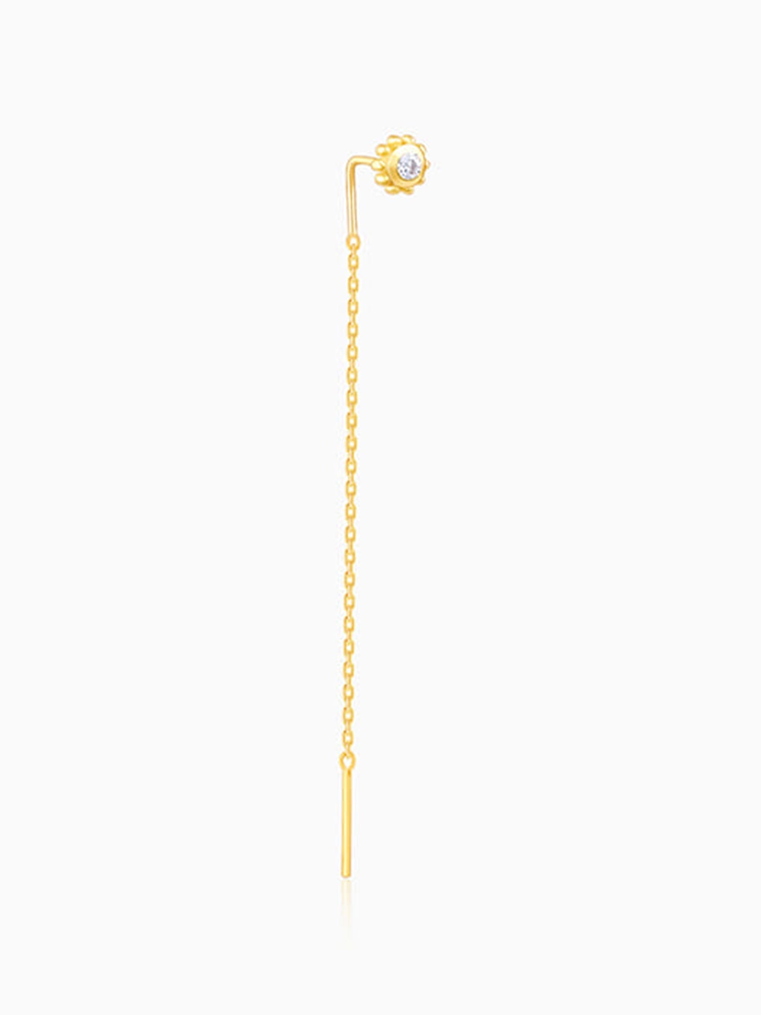 Golden Bling Sui Dhaga Earrings