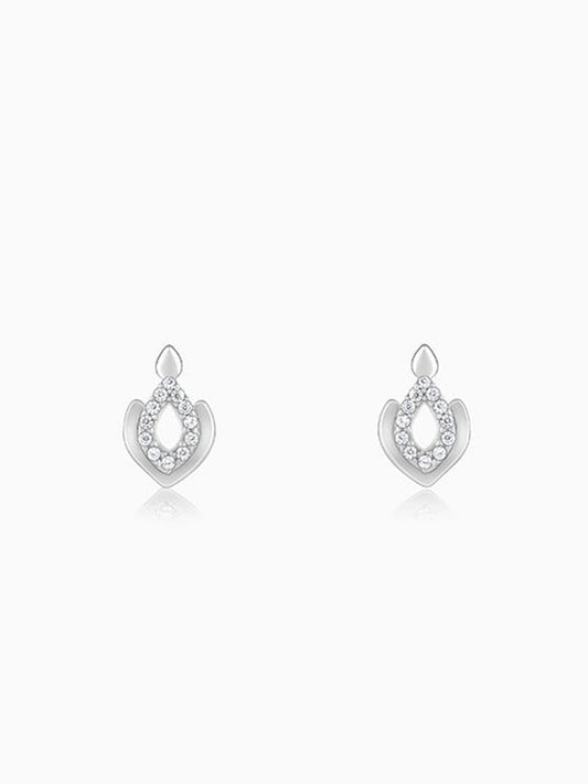 Silver Touch Of Grace Earrings