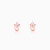 Rose Gold Classic Hamsa Earrings