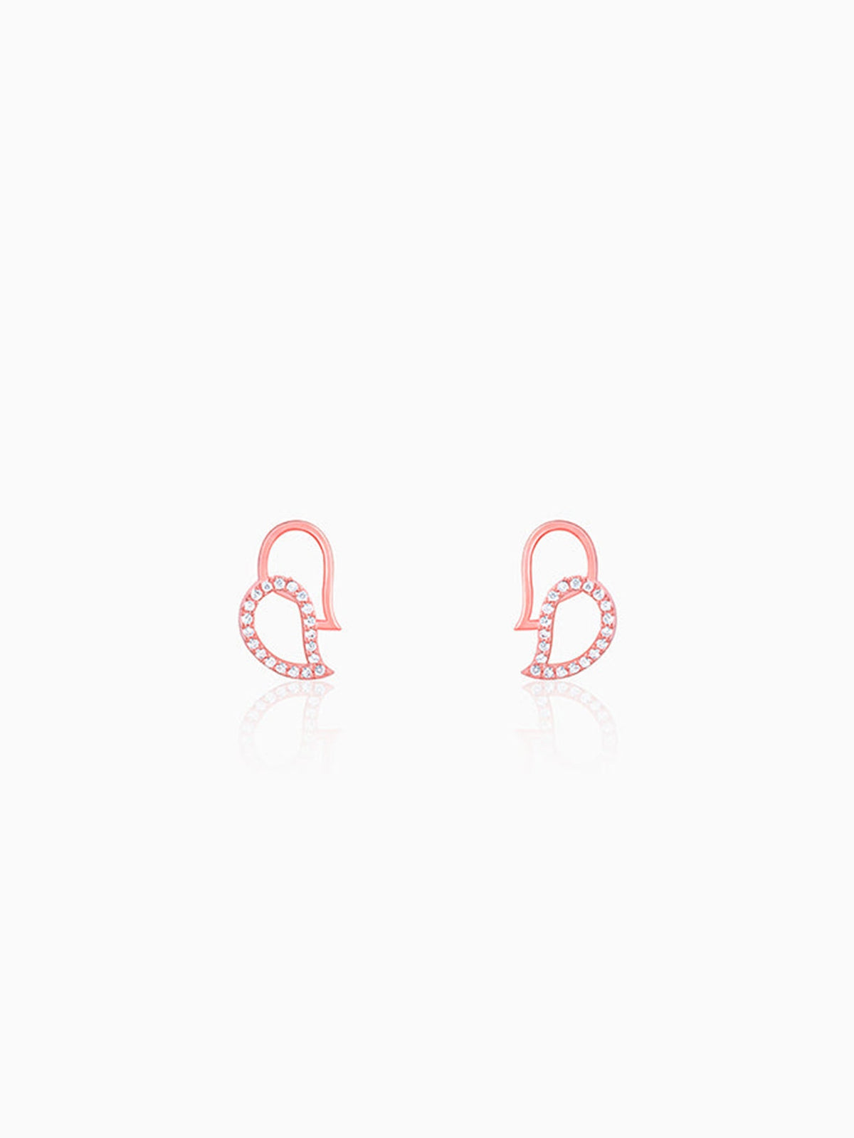 Rose Gold Mango Magic Earrings
