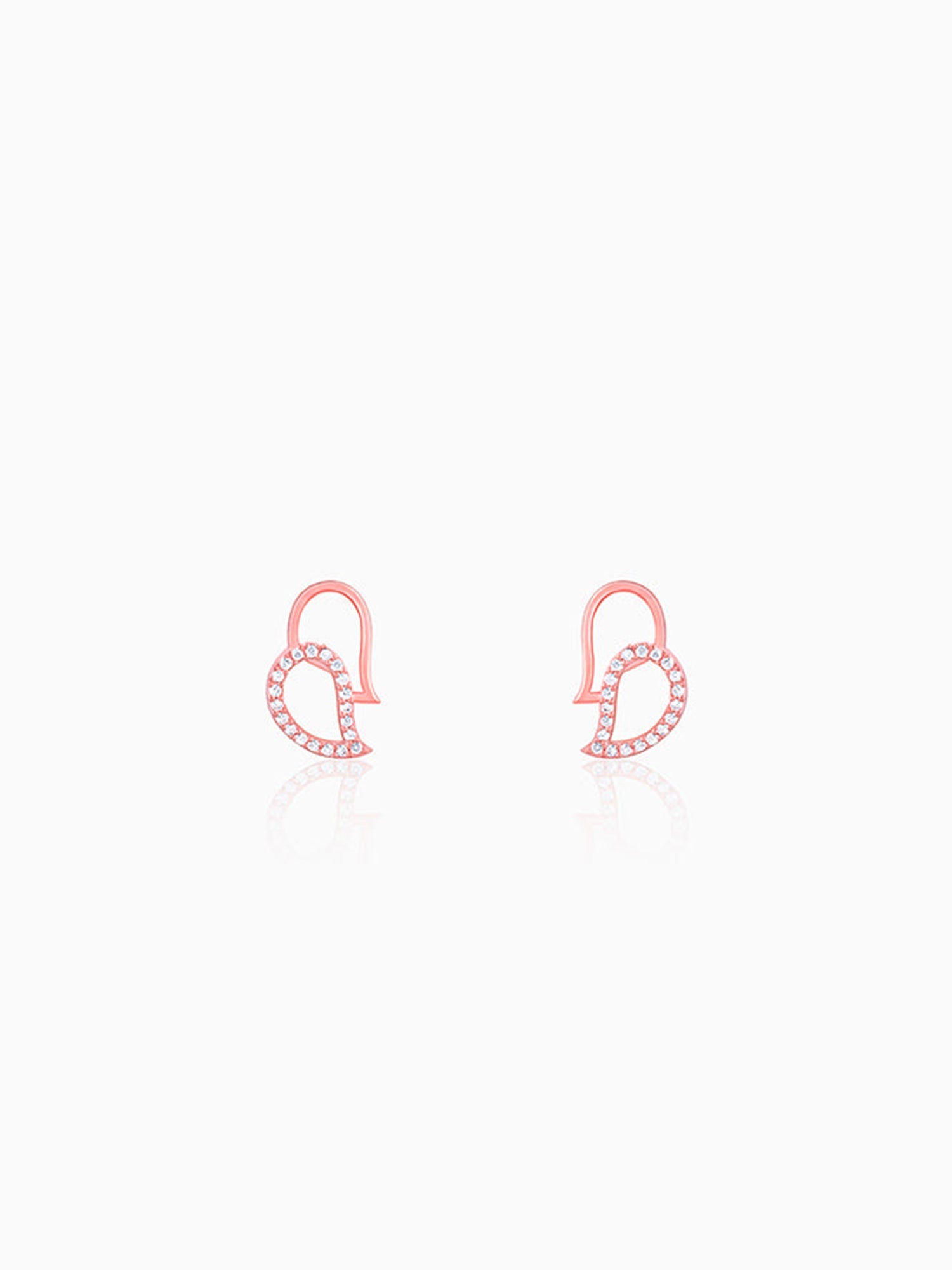 Rose Gold Mango Magic Earrings
