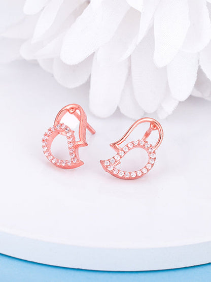 Rose Gold Mango Magic Earrings