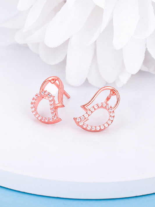 Rose Gold Mango Magic Earrings