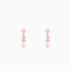 Rose Gold Floral Splurge Earrings