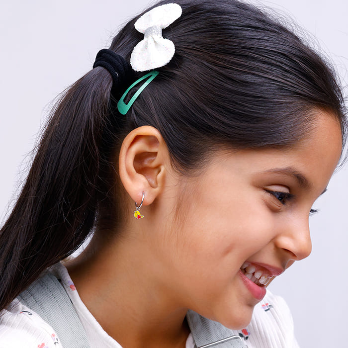 The Sims Resource - Flower Hoop Earrings For Kids