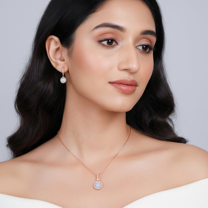 Rose Gold Drizzle Drop Set