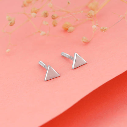 Silver Delta Shine Earrings