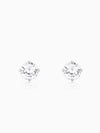 Zircon Stoned Silver Studs