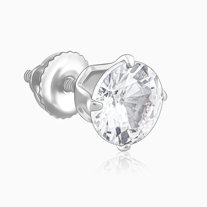 Silver Miravelle Stud Earrings