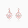 Rose Gold Bask In The Beauty Earrings