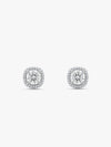 Silver Memorable Zircon Earrings