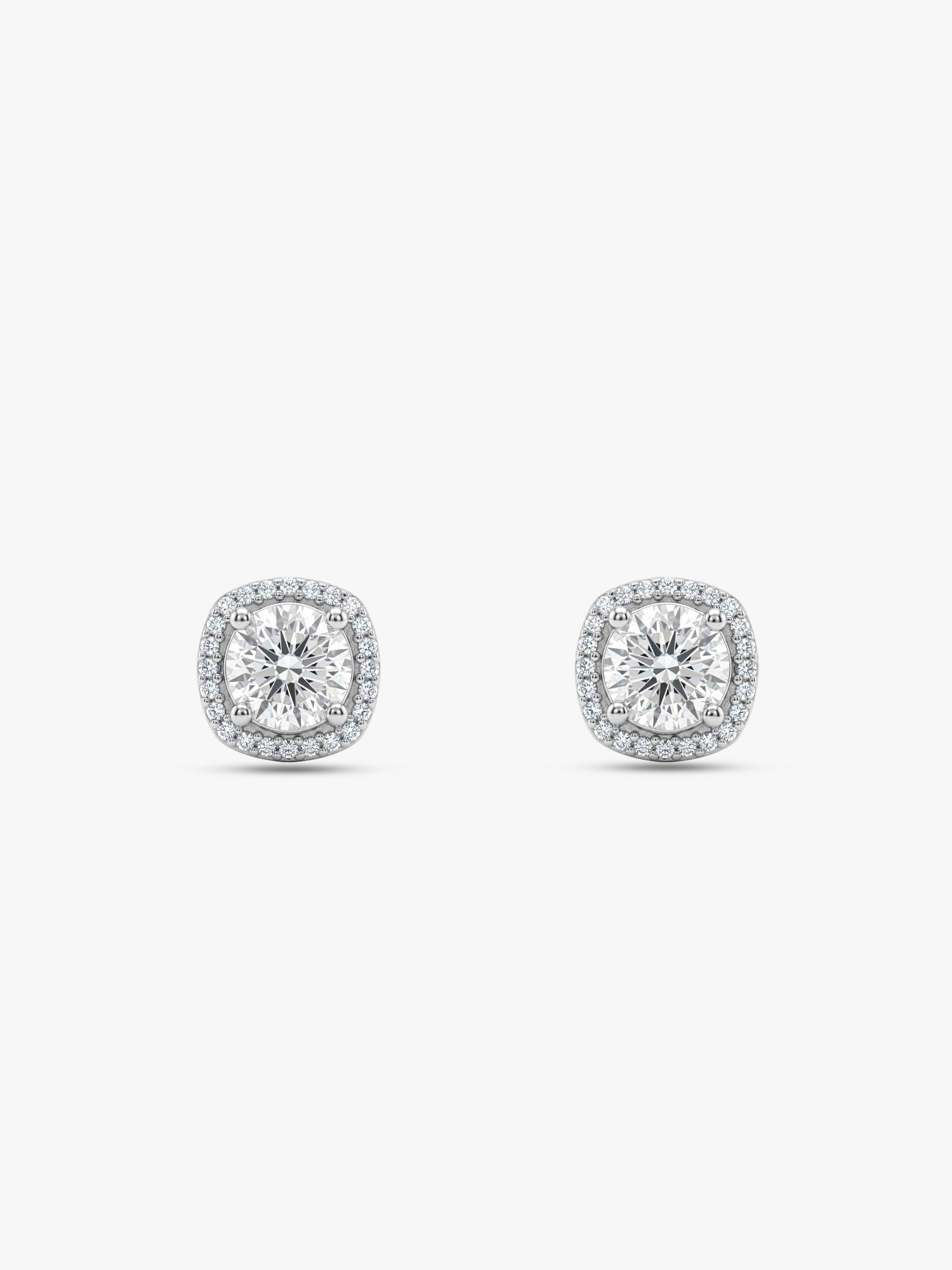 Silver Memorable Zircon Earrings
