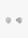 Silver Memorable Zircon Earrings