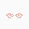 Rose Gold Pretty Eyebright Earrings