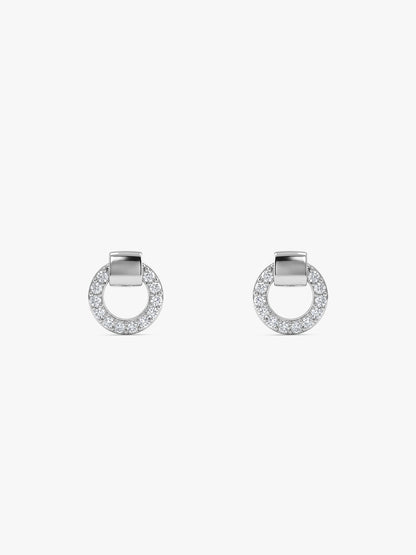 Silver Special Orb Earrings