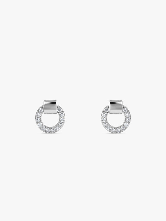 Silver Special Orb Earrings